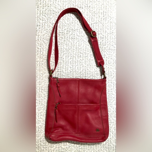 The SAK red leather crossbody - Picture 2 of 16